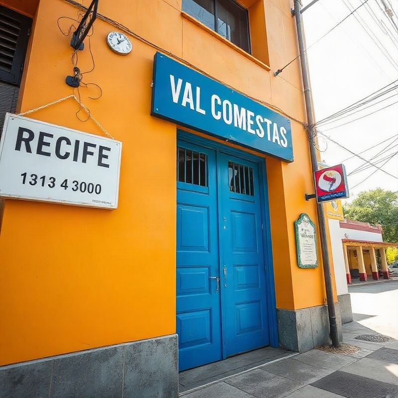 Fachada da Naturearchivev em rua comercial de Recife